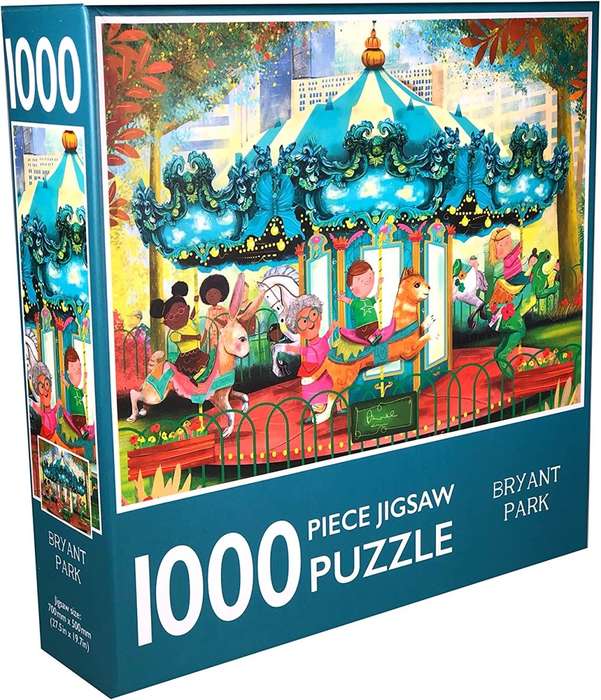 Bryant Park 1000 Piece Jigsaw Puzzle Box Set