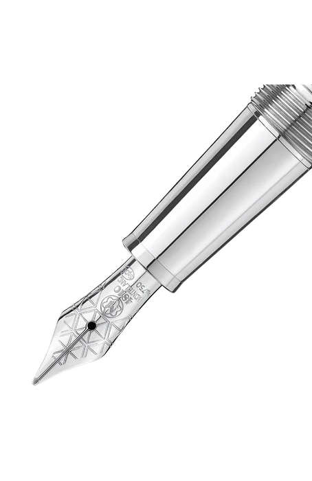 Montblanc Meisterstuck Solitaire Doue Blue Hour CLSQ Fountain (New)