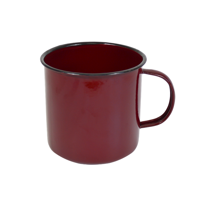 (Woolies stocks) Color Enamel Mug 12cm - 12CM / Fuchsia