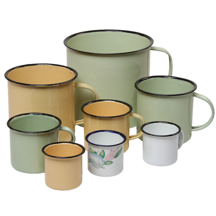 New World Enamel Mug Plain/Decorative