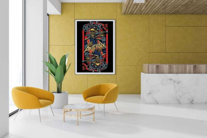 Anthrax Evil Kings Poster