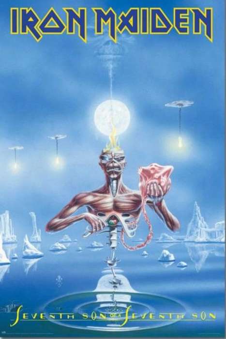 Iron Maiden - Many Faces of Eddie - Poster