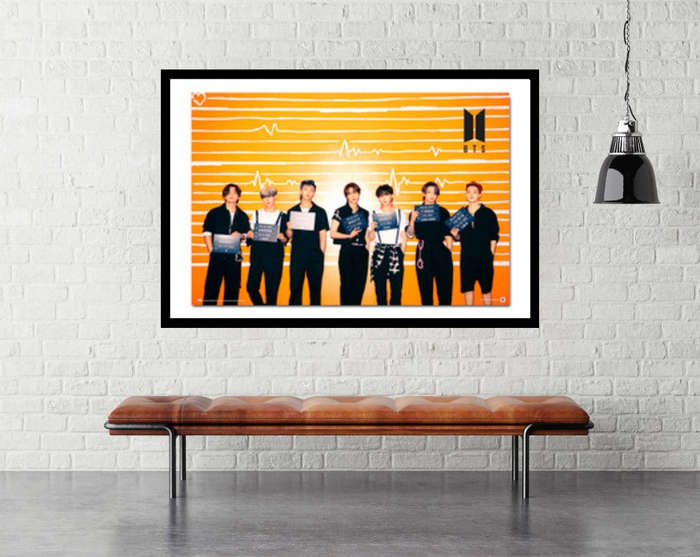 BTS K-Pop: Police Station Poster