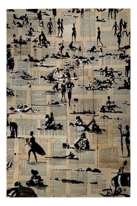 Loui Jover - Beach Break Art Print