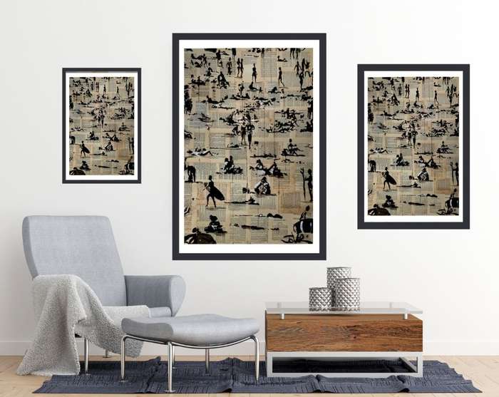 Loui Jover - Beach Break Art Print