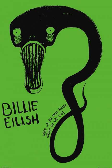 Billie Eilish - Ghoul Music Poster