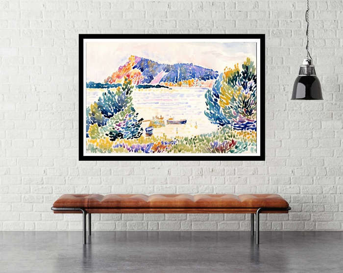 Cap Nègre by Henri Edmond Cross- Art Poster