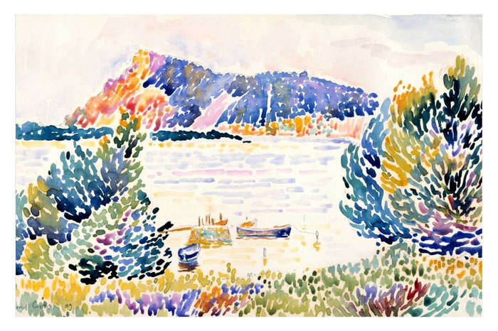 Cap Nègre by Henri Edmond Cross- Art Poster
