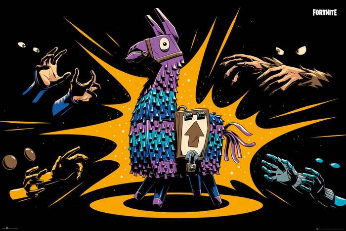 Fortnite: Loot Llama Poster