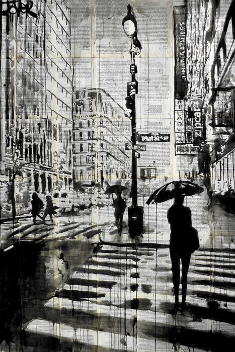 Loui Jover - Manhattan Moment Art Print
