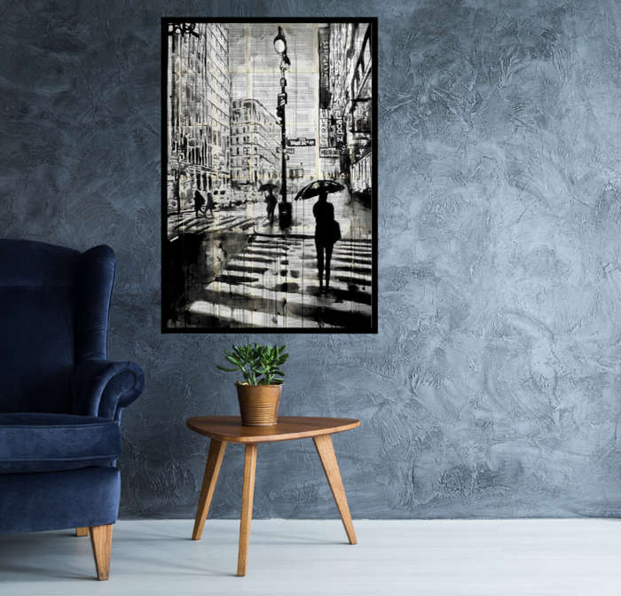 Loui Jover - Manhattan Moment Art Print