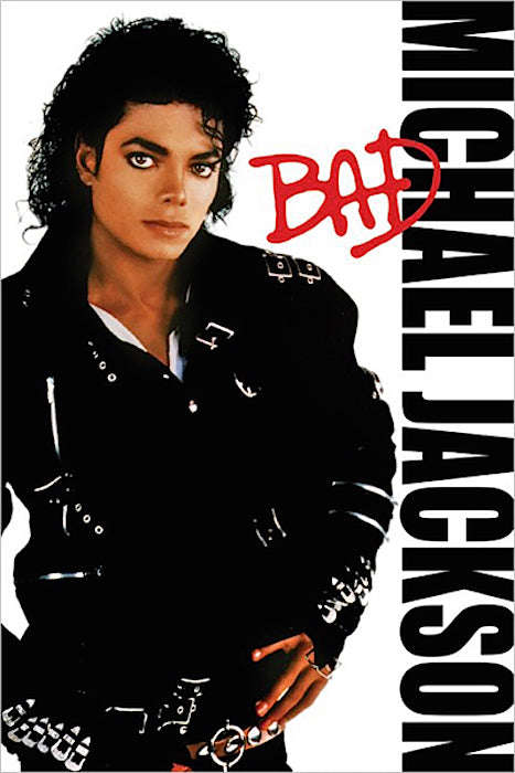 Michael Jackson - Bad - Poster only