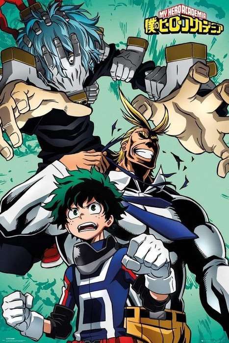 My Hero Academia Anime  - Collage Poster