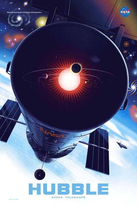 Nasa - Hubble Telescope Maxi Poster