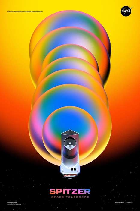 Nasa - Spitzer Telescope Maxi Poster