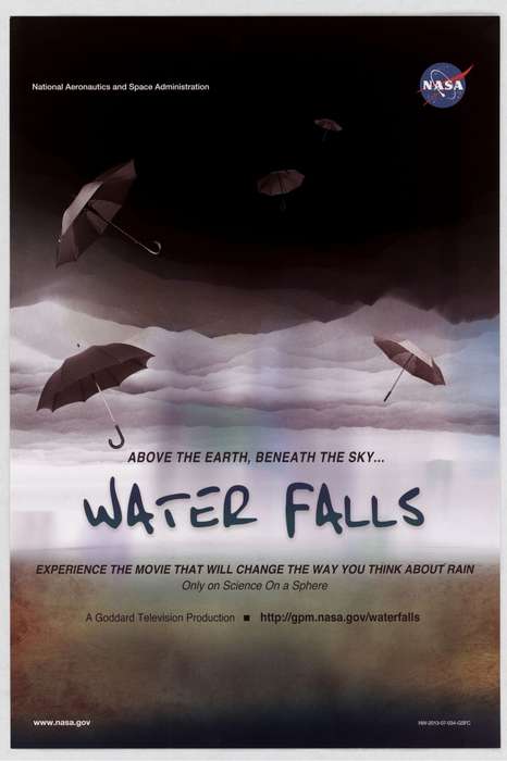 Nasa - Water Falls Maxi Poster