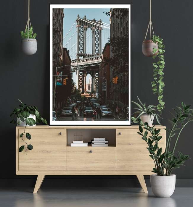 New York - Manhattan Bridge Poster