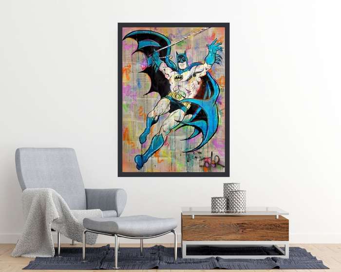 Loui Jover - Pop Bat Hero Art Print