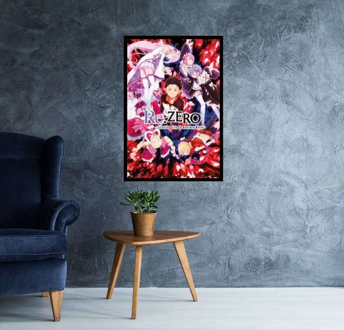 RE Zero - Starting Life in Another World Anime Poster