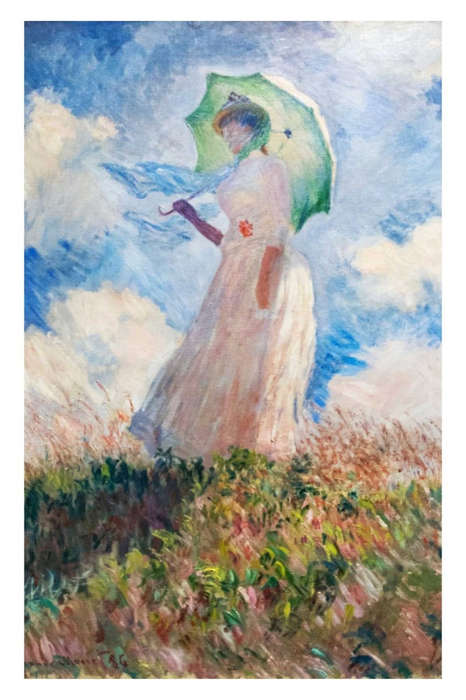 Suzanne Hoschedé (1886) by Claude Monet - Art Poster