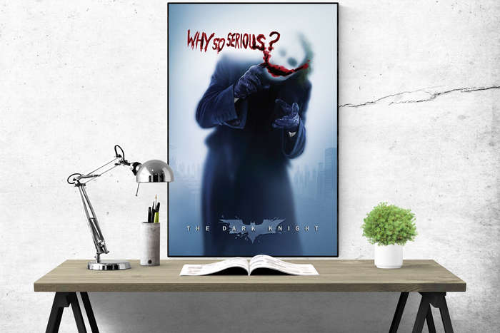 The Dark Knight - "Why So Serious" Joker Poster