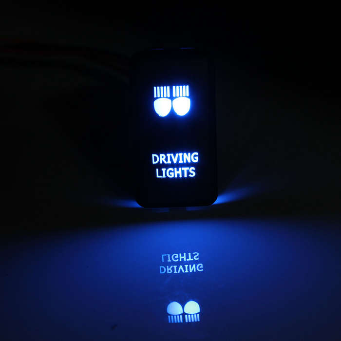 OEM Replacement LED Light Push Switch For Toyota Land Cruiser Hilux Prado FJ 12V