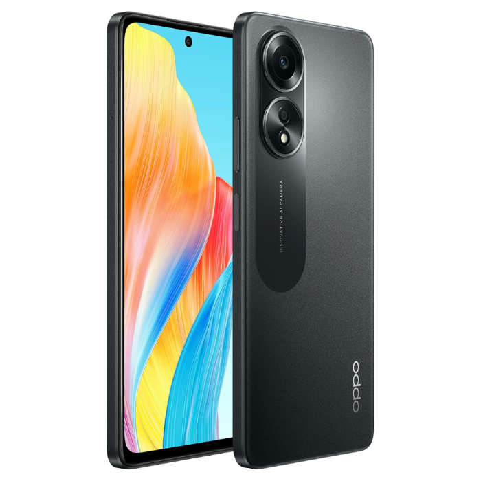 OPPO A58 - 6GB RAM 128GB ROM - Dual SIM - Glowing Black