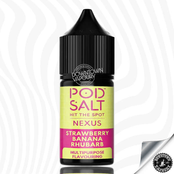 Pod Salt Nexus Strawberry Banana Rhubarb - Longfill