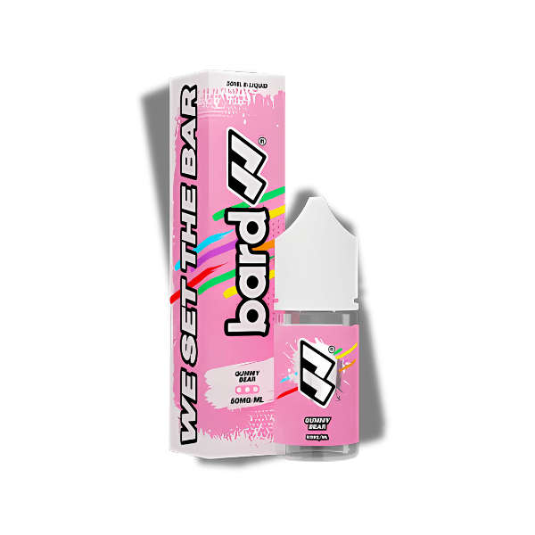 Bard Gummy Bear Nic salts Longfill + 50mg BardTech VG Salt Nic Shot (15ml)