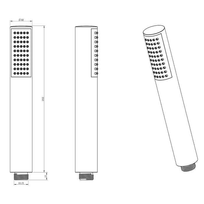 Cobra Seine Tube Hand Shower