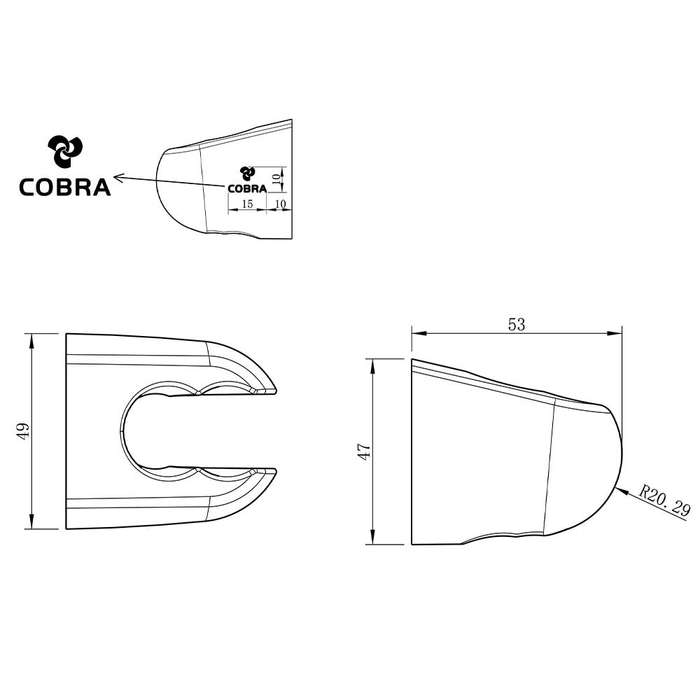 Cobra Seine Hand Shower Holder