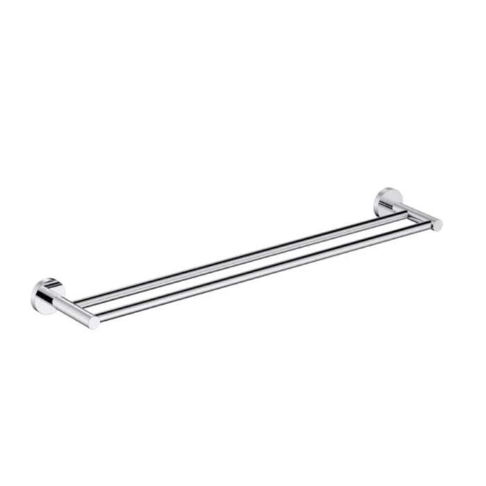 Cobra Seine Double Towel Rail 600mm - Chrome