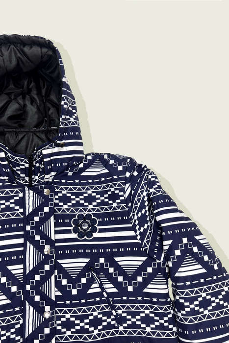 Men's Berani Winter Parka Jacket - Navy