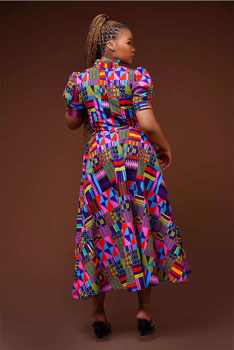 Rhandzu Maxi Shirt Dress