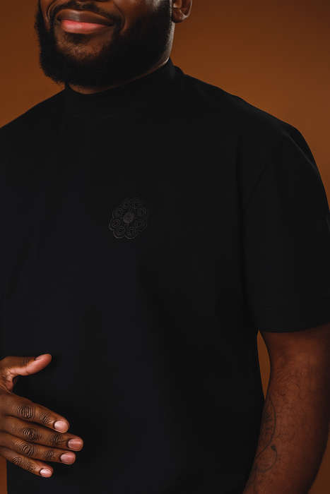 Men's Oversized Lush Tee - Black