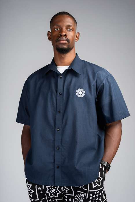 Men's Denim Oversized Box Shirt