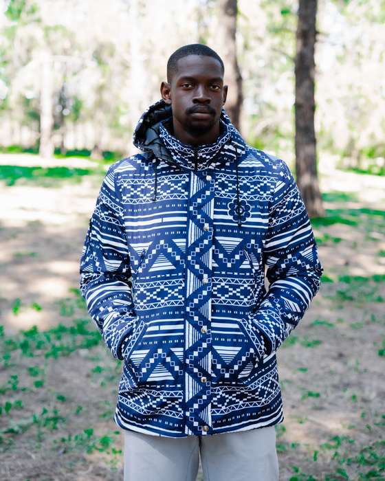Men's Berani Winter Parka Jacket - Navy