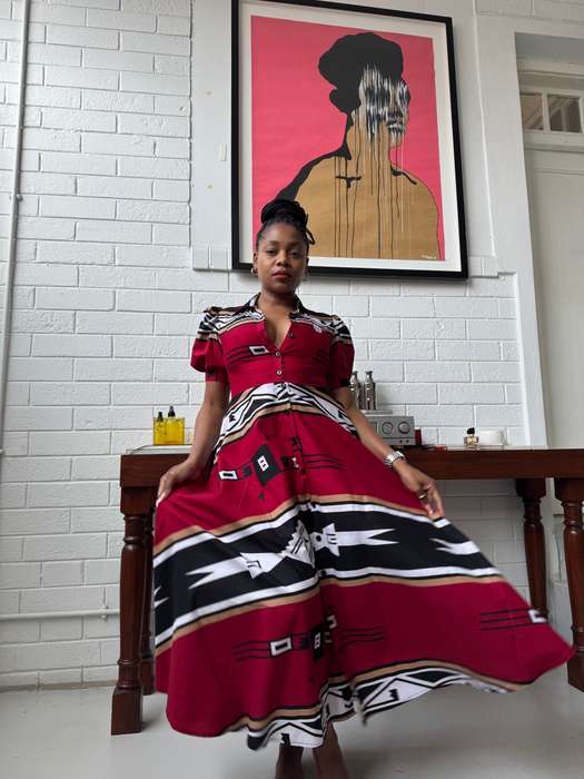 Yeluhle Maxi Shirt Dress
