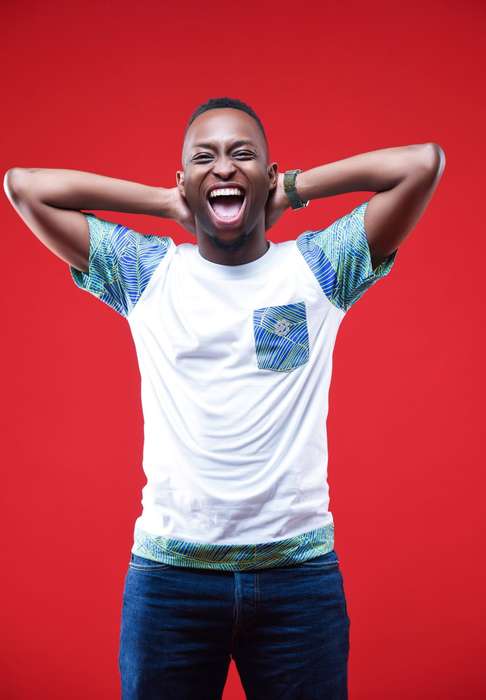 Sizwe White Cotton Tee