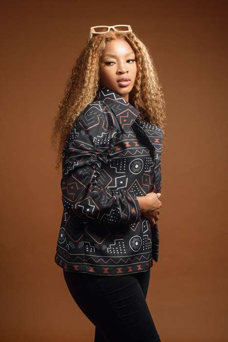 Women's Mudcloth Shaket Jacket