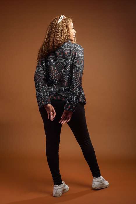 Women's Mudcloth Shaket Jacket