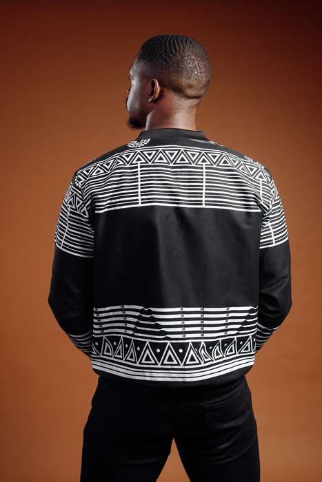 Men's KwaNtu Summer Bomber Jacket - Black 02