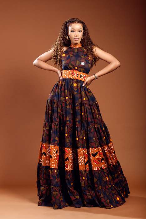 Women's Yanele Halterneck Maxi Dress