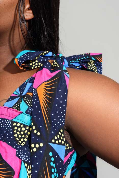 Women's The Nefertiti Dress Long (Kumkanikazi)