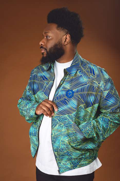 Men's Sizwe Collar Summer Bomber Jacket