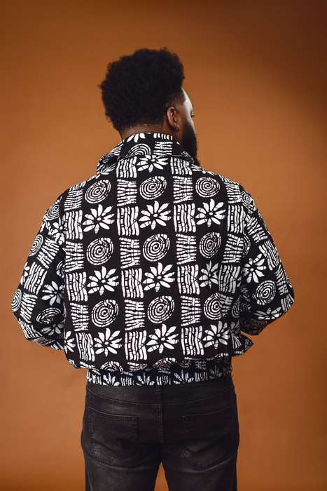Men's Ntombi Collar Summer Bomber Jacket