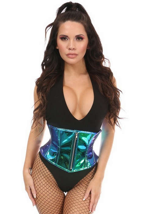 Teal & Blue Holo Mini Cincher