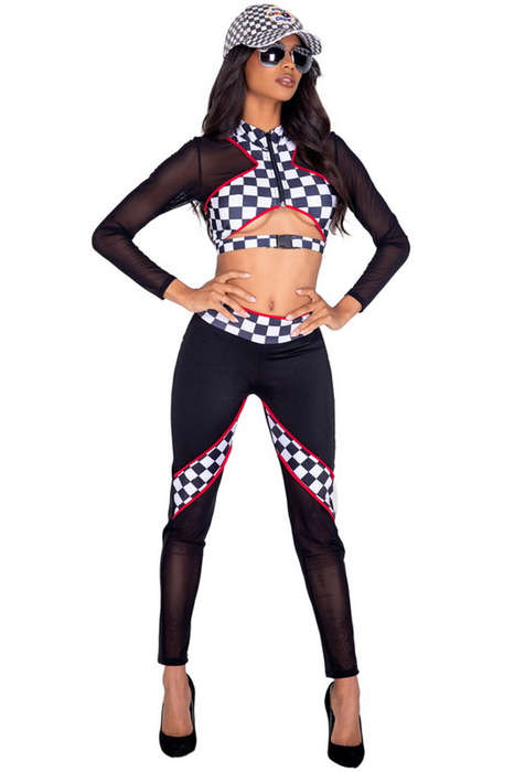 Sexy Race Car Driver Halloween Costume