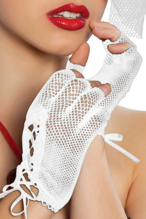 Mini Fishnet Gloves