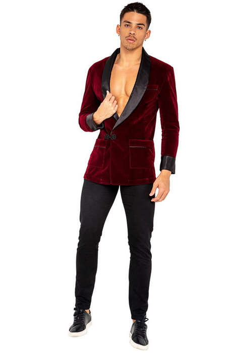 Men's Playboy Smoke Lounge Gent Halloween Costume